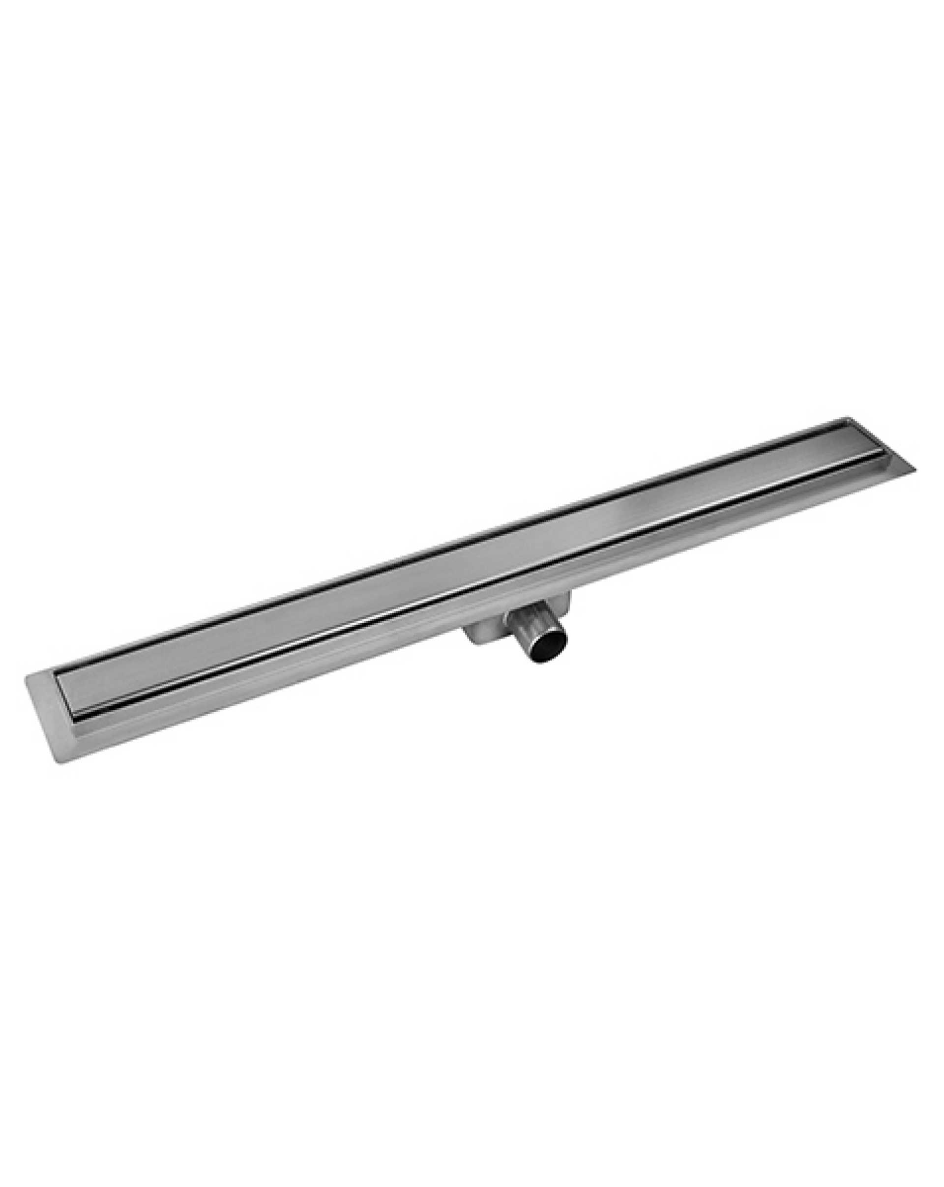 CALHA DE DUCHE HORIZONTAL COM GRELHA LISA  